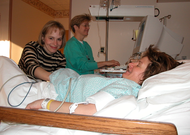 Doctor, nurse and Kaite