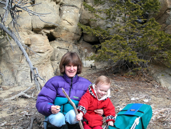 Picnicking with Mom