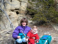 Picnicking with Mom