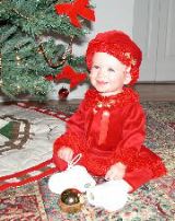 Posing for Christmas