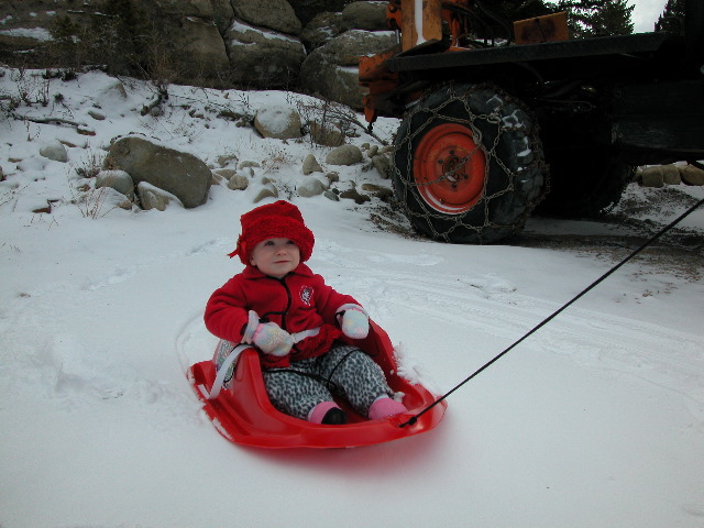 Finally Some Snow...GO!