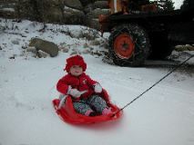 Finally Some Snow...GO!