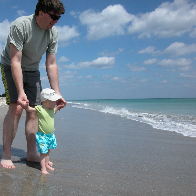 First Trip to the Beach
