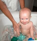 Bathtime at Grandma's